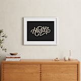 "Hustle" - Art Print in Street by Erin L. Wilson - In a Room