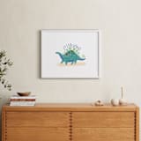 "stego" - Art Print in vegetation by Pixel and Hank - In a Room