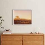 "Up for the sunrise, California coast" - Art Print in Morning blush by Jacquelyn Sloane Siklos - In a Room