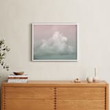 "Floating clouds" - Art Print in Dusty rose by Johanna Phillips Huuva - In a Room