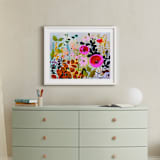 "How Does Your Garden Grow?" - Art Print in Multi by Jess Franks - In a Room