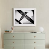 "4X-CWF" - Art Print in Mild Grey by Tal Paz-Fridman - In a Room