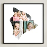 "Hawaii Love Location" - Framed Photo in White by Heather Buchma - Framed