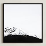 "True North" - Art Print in White by Irene Suchocki - Framed