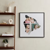 "Hawaii Love Location" - Framed Photo in White by Heather Buchma - In a Room