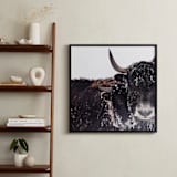 "Forever" - Art Print in Deep Browns by Leslie Le Coq - In a Room