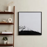 "True North" - Art Print in White by Irene Suchocki - In a Room