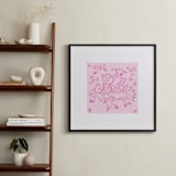 "Bebes" - Art Print in Petal Pink by Tereza Šašinková Lukášová - In a Room