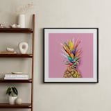 "Pineapple Crown" - Art Print in Vibe by EttaVee - In a Room