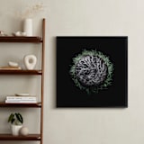 "The Space We Are Given" - Art Print in Pale Grass by Elky Ink - In a Room