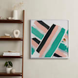 "Togetherness" - Art Print in Summer Rose by Christina Flowers - In a Room