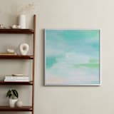"Hanalei" - Art Print in Cornflower by Artsy Canvas Girl Designs - In a Room