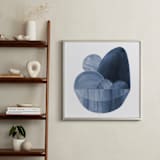 "Precipice 2" - Art Print in Deep Sea by Olivia Raufman - In a Room