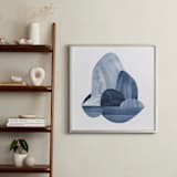 "Precipice 1" - Art Print in Deep Sea by Olivia Raufman - In a Room