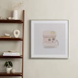 "click click" - Art Print in Light Grey by Alicia Abla - In a Room