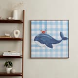 "Sea Friends 1" - Art Print in Sea by Teju Reval - In a Room