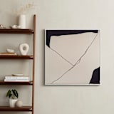 "Winter #1" - Art Print in Indigo Night by CLARA CHEN - In a Room