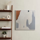 "Drip" - Art Print in French Blue by Kara Schlabaugh - In a Room