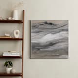 "Warm Gold II" - Art Print in Warm Gold by Teodora Guererra - In a Room