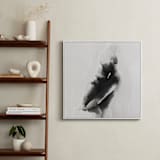 "Mother Embrace Square" - Art Print in Black by Kate Ahn - In a Room