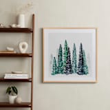 "Scenic Route" - Art Print in White by Kelsey McNatt - In a Room