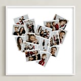 "Heart Snapshot Mini: Framed Photo" - Framed Photo in White by Minted - Framed