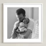 "The Big Picture: Father's Day Framed Photo" - Framed Photo in White by Minted - Framed