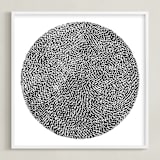 "Rice" - Art Print in Black by Bryn Wears-Fitipaldi - Framed