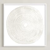 "surround me" - Art Print in earth by R studio - Framed