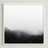 "Bewilder" - Art Print in Black and White by Jessica C Nugent - Framed