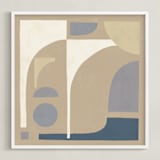 "Collage One" - Art Print in Original by Jessie Burch - Framed
