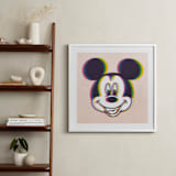"Glitch" - Art Print in Blush by Igor - In a Room