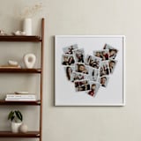 "Heart Snapshot Mini: Framed Photo" - Framed Photo in White by Minted - In a Room
