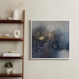 "Oh Susy" - Art Print in Slate Blue by Christine Olmstead - In a Room
