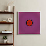 "Sun in the dust. Variations 53" - Art Print in Magenta Red by Arash Fattahi Acosta - In a Room