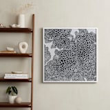 "Lichen No.1" - Art Print in ink black by Janie Allen - In a Room