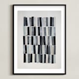 "tonality I" - Art Print in Slate by Sara Hicks Malone - Framed