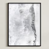 "Rush II" - Art Print in monochrome by Kamala Nahas - Framed