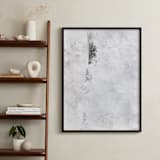 "rush I" - Art Print in monochrome by Kamala Nahas - In a Room