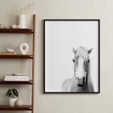 "Presence" - Art Print in Black and White by Debra Butler - In a Room