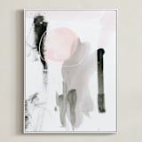 "Son" - Art Print in Noir by Lori Wemple - Framed Canvas