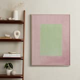 "Playground III" - Art Print in blush by Kamala Nahas - In a Room