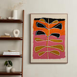 "Underground Opera" - Art Print in Rosebud by Deborah Velasquez - In a Room