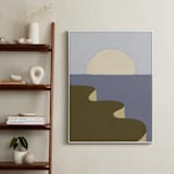 "New Day" - Art Print in Lavender Purple by Alisa Galitsyna - In a Room