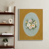 "Vignette II" - Art Print in Butterscotch by Brittany Smith - In a Room