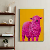 "Fiona" - Art Print in Mustard Yellow by Laura Gatewood - In a Room