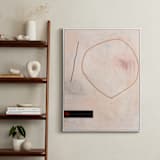 "When All Is Said & Done 2" - Art Print in Sandpaper by Keren Toledano - In a Room