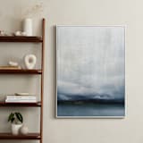 "Distant Light" - Art Print in misty morn by Brian Sostrom - In a Room