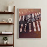 "Chair from my Childhood II" - Art Print in Pink Light by Caitlin Winner - In a Room