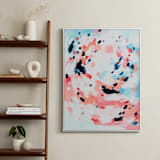"Grapefruity" - Art Print in Coral by Katie Craig - In a Room